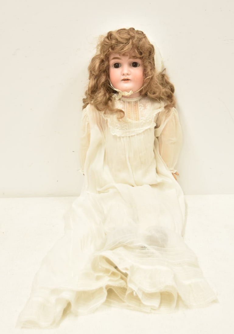 JD KESTNER 164 GERMAN BISQUE HEAD DOLL - 30"T (1 of 16)