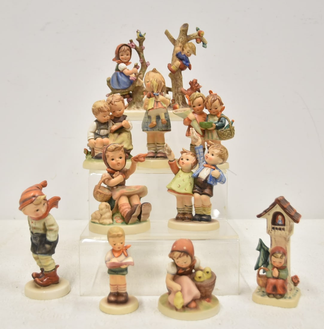 (10) HUMMEL GOEBEL FIGURINES (1 of 13)