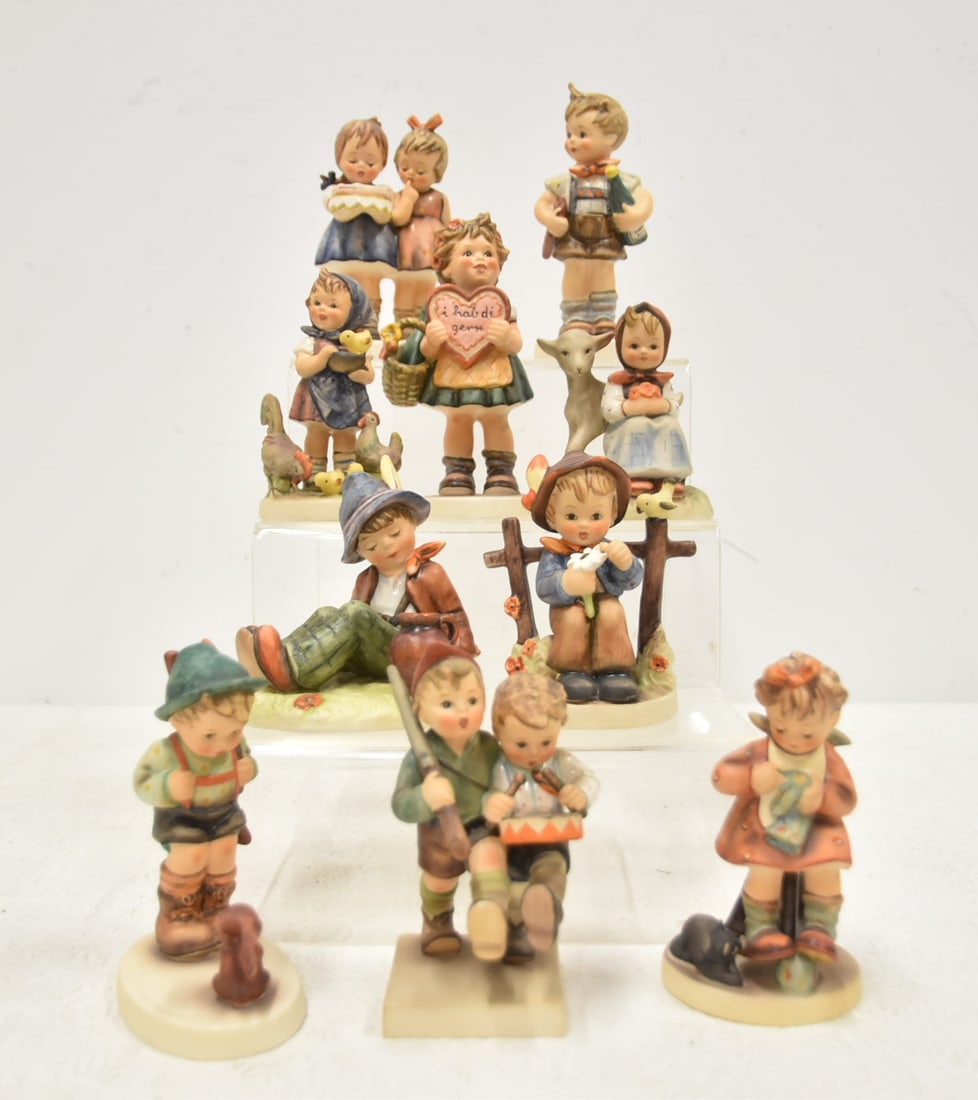 (10) HUMMEL GOEBEL FIGURINES (1 of 17)