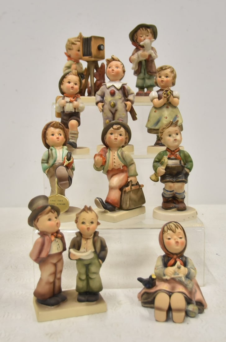 (10) HUMMEL GOEBEL FIGURINES (1 of 19)