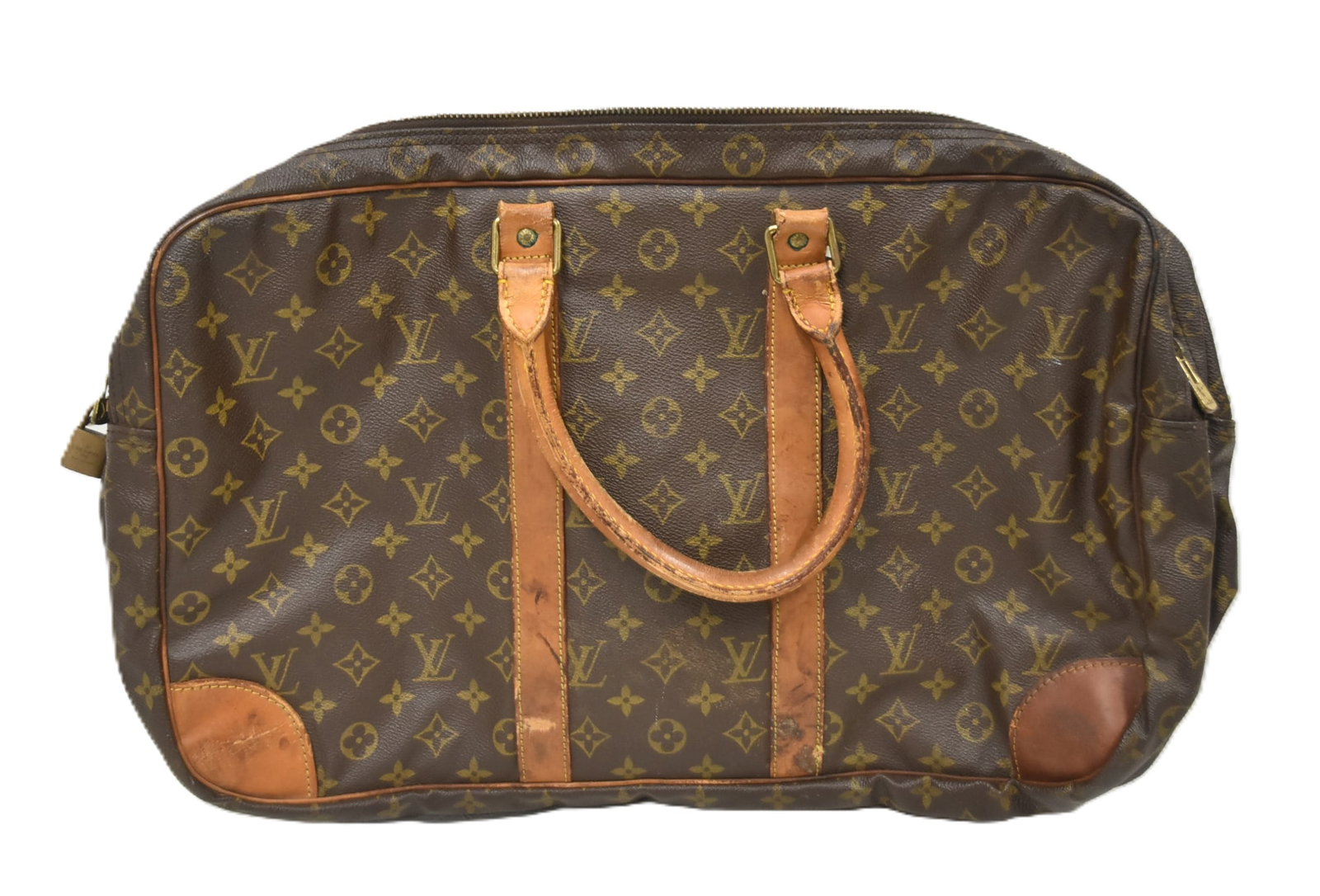 VINTAGE LOUIS VUITTON MONOGRAM TRAVEL BAG (1 of 13)