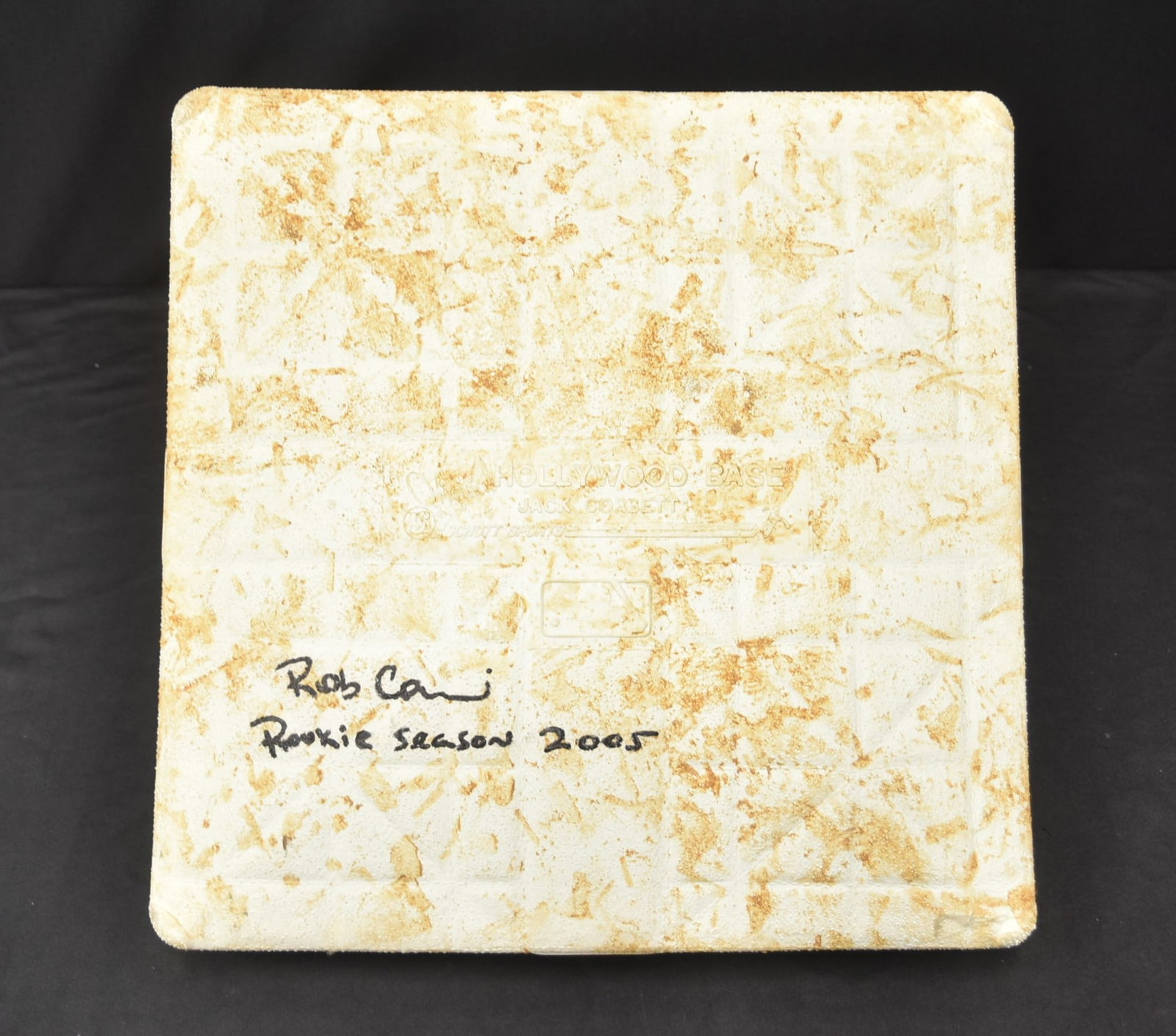 STEINER ROBINSON CANO AUTOGRAPHED GAME USED BASE (1 of 11)