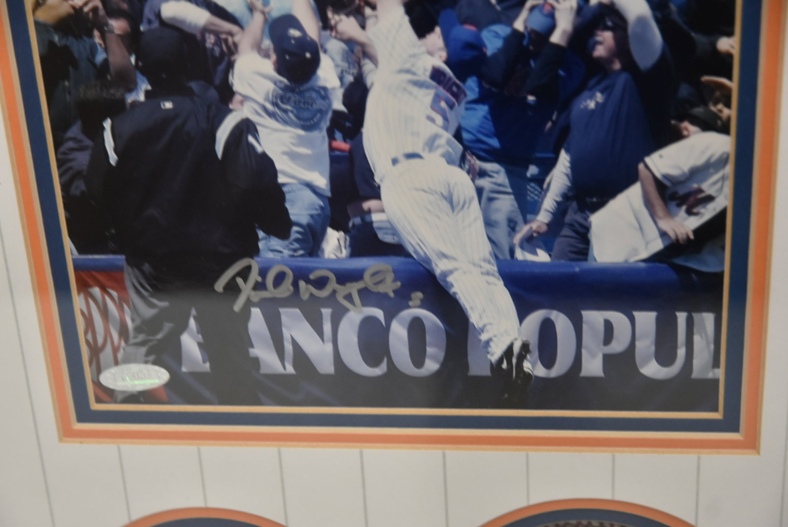 DAVID WRIGHT SIGNED COLLAGE / MARTIN BRODEUR - 12