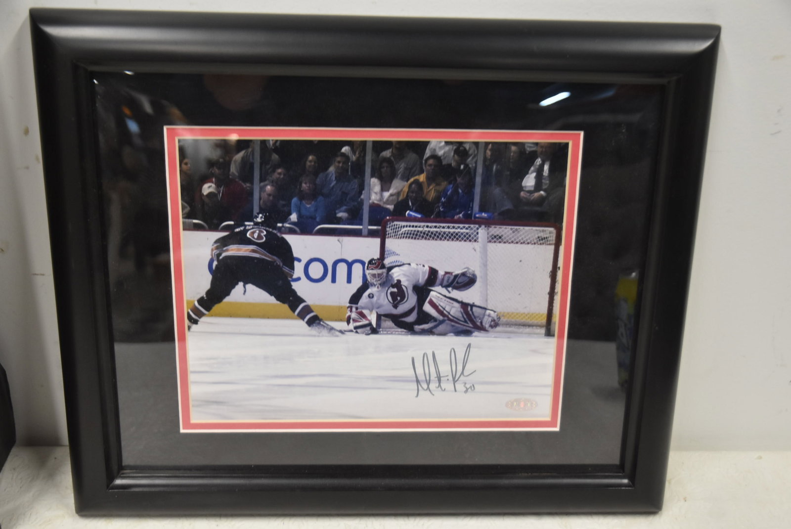DAVID WRIGHT SIGNED COLLAGE / MARTIN BRODEUR - 13