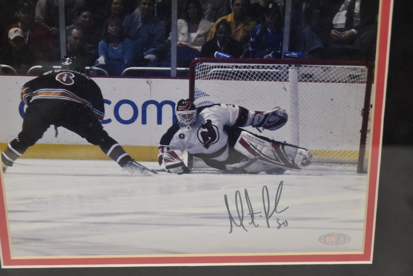 DAVID WRIGHT SIGNED COLLAGE / MARTIN BRODEUR - 14