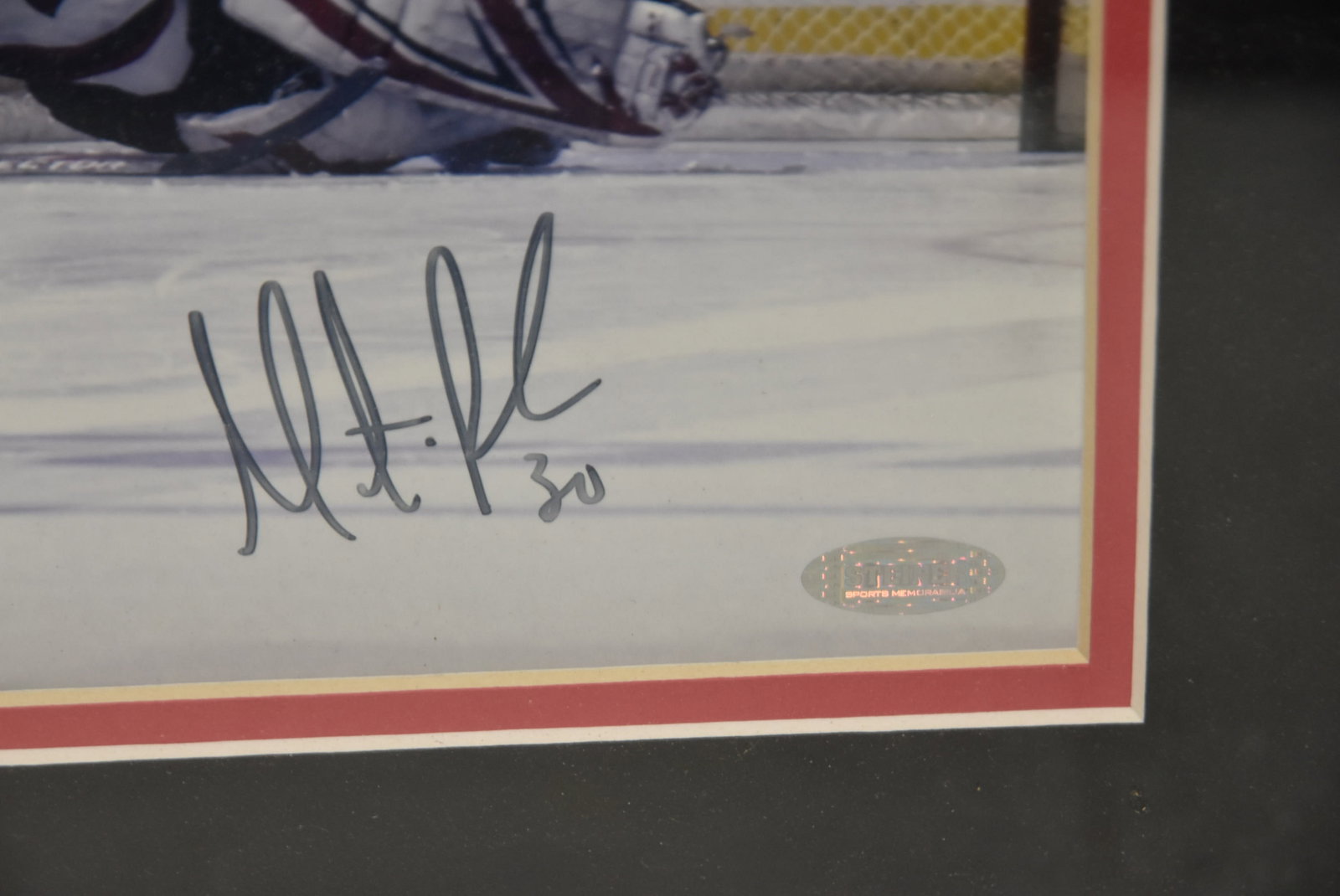 DAVID WRIGHT SIGNED COLLAGE / MARTIN BRODEUR - 15