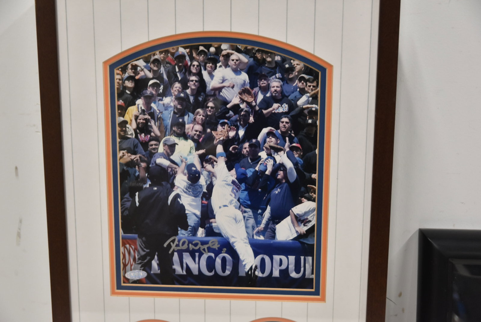 DAVID WRIGHT SIGNED COLLAGE / MARTIN BRODEUR - 3