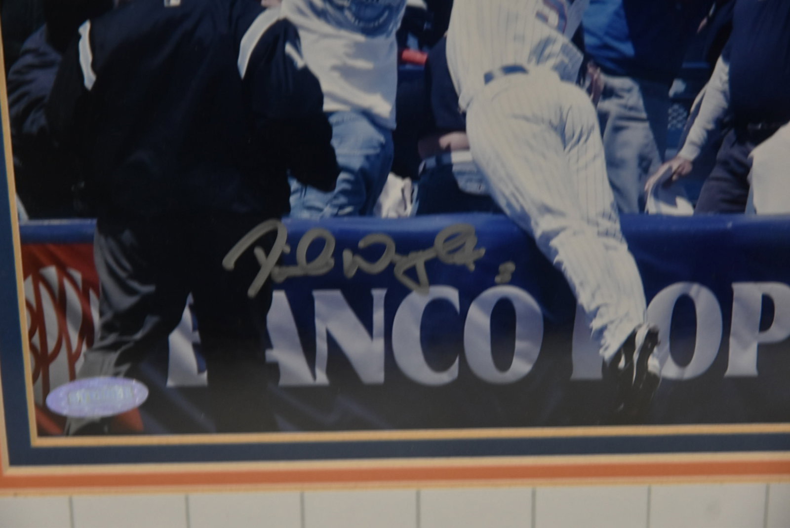 DAVID WRIGHT SIGNED COLLAGE / MARTIN BRODEUR - 6