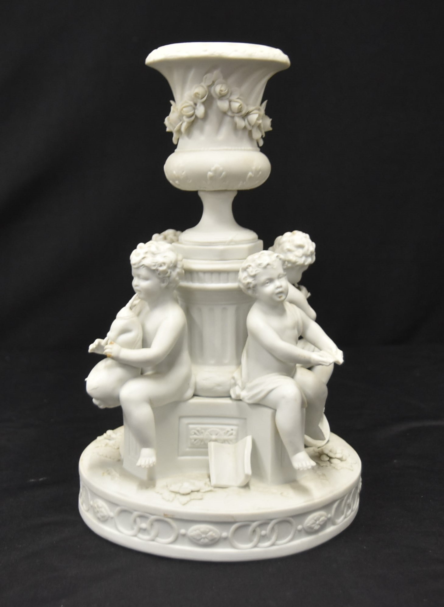 GEBRUDER HEUBACH BISQUE PORCELAIN GROUPING (1 of 9)