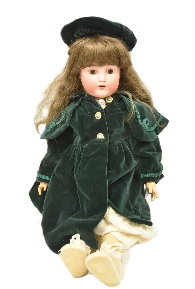 ABG 1362 GERMAN BISQUE HEAD DOLL (1 of 15)