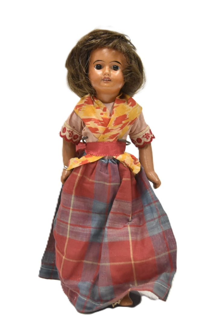 FRENCH UNIS 60 BROWN SKIN DOLL (1 of 16)