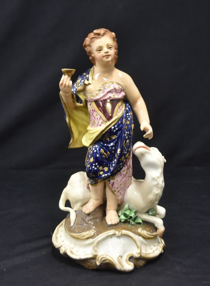 ENGLISH DERBY PORCELAIN FIGURE (1 of 11)