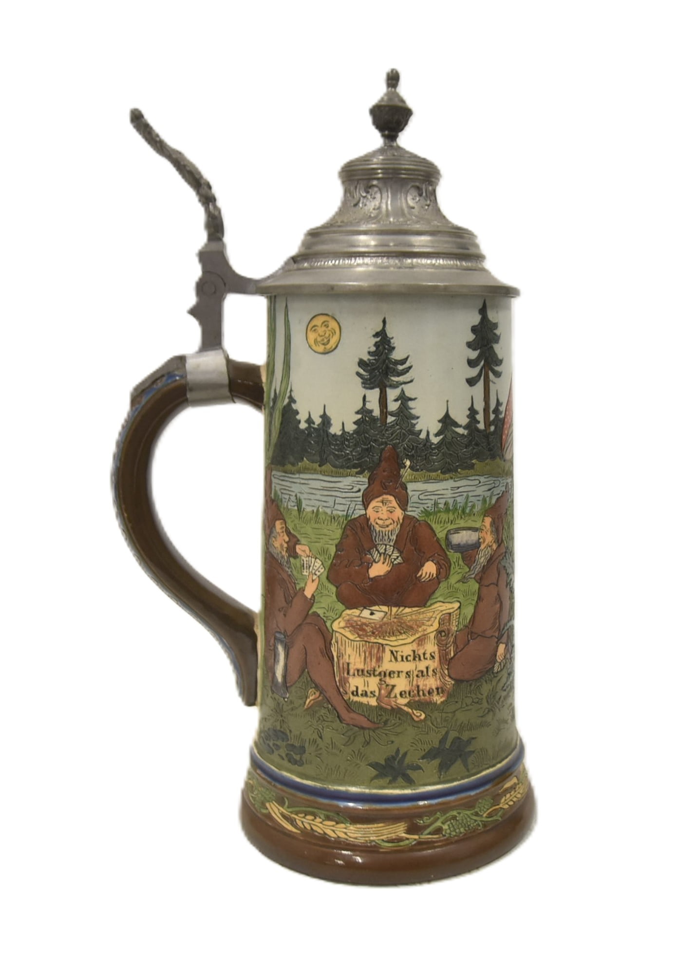 HR 526 GNOMES IN THE FOREST 1 LITER STEIN (1 of 13)