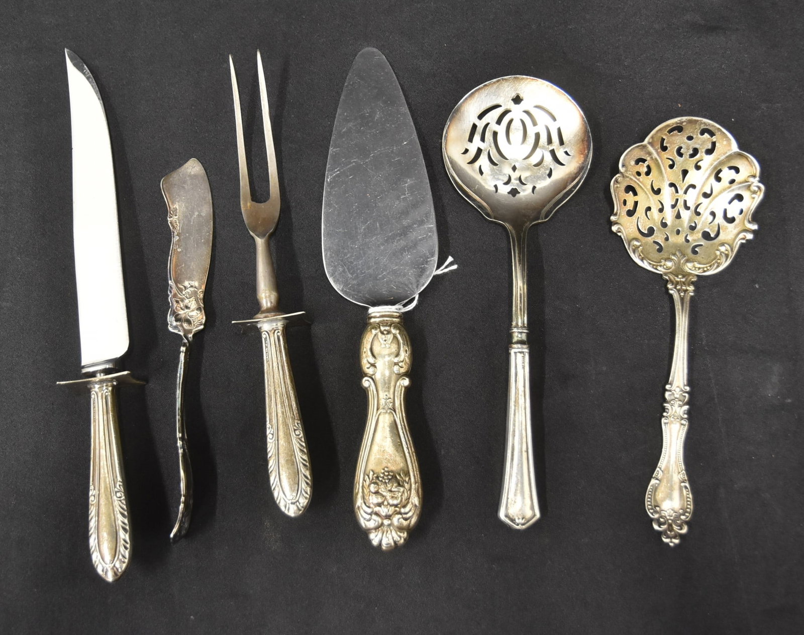 (6) STERLING SILVER SERVING PIECES (1 of 8)
