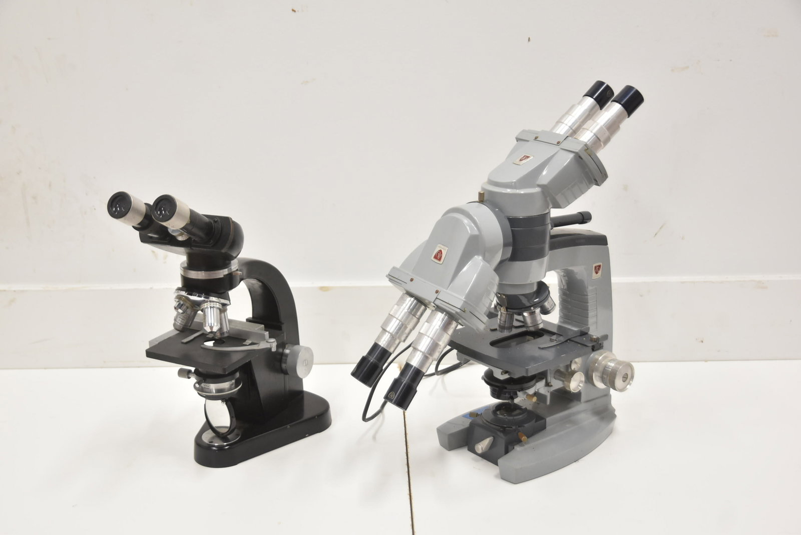 (2) VINTAGE MICROSCOPES - 4