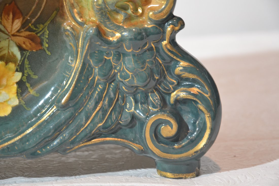"LA CORSICA" ROYAL BONN ANSONIA MANTLE CLOCK - 4