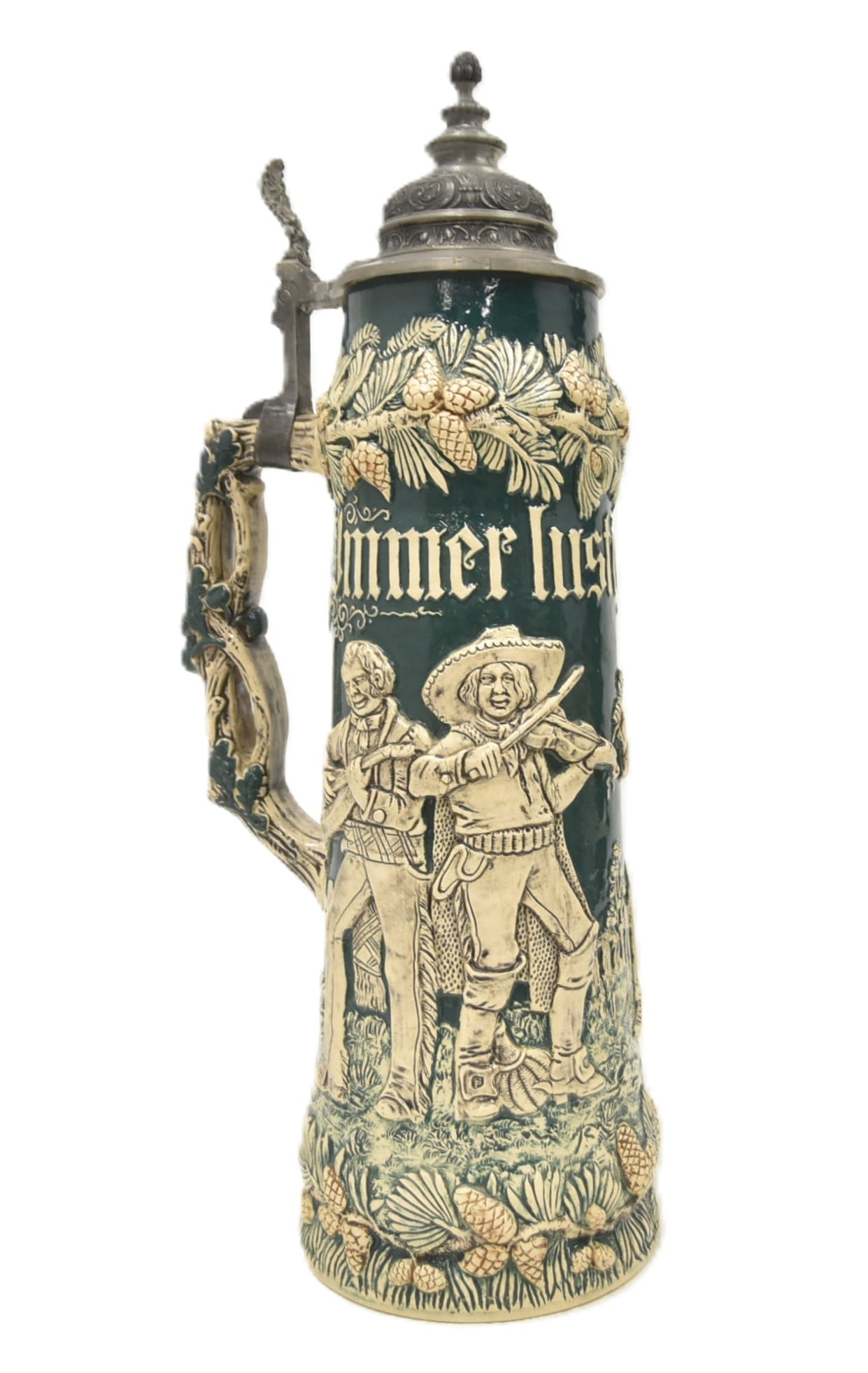 RARE 3L MEXICAN THEME GERMAN STEIN (1 of 11)