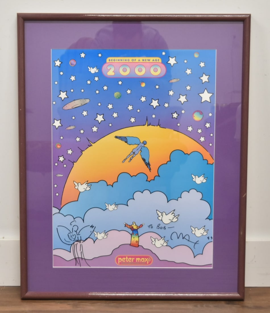 PETER MAX BEGINNING OF A NEW AGE POSTER (1 of 11)