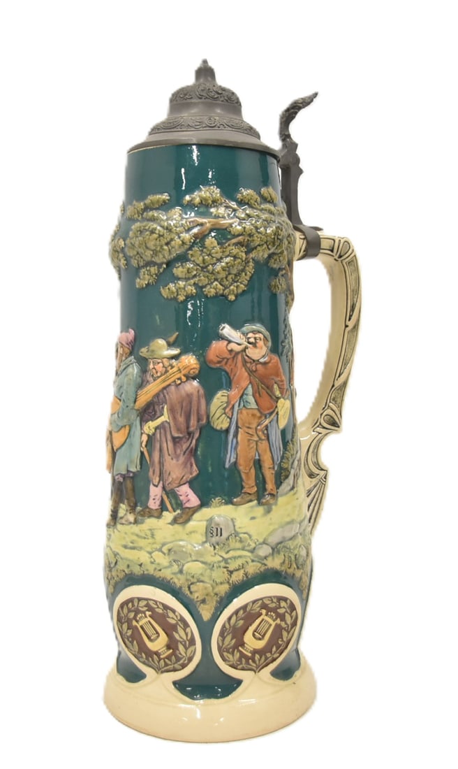 RARE DUMLER & BREIDEN 3.5L BEER STEIN (1 of 14)