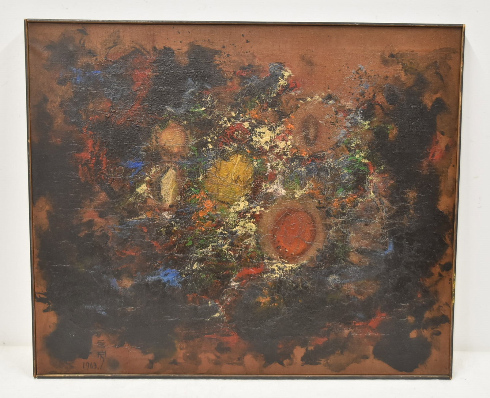 SOO PIENG CHEONG , ABSTRACT OIL ON CANVAS (1 of 17)