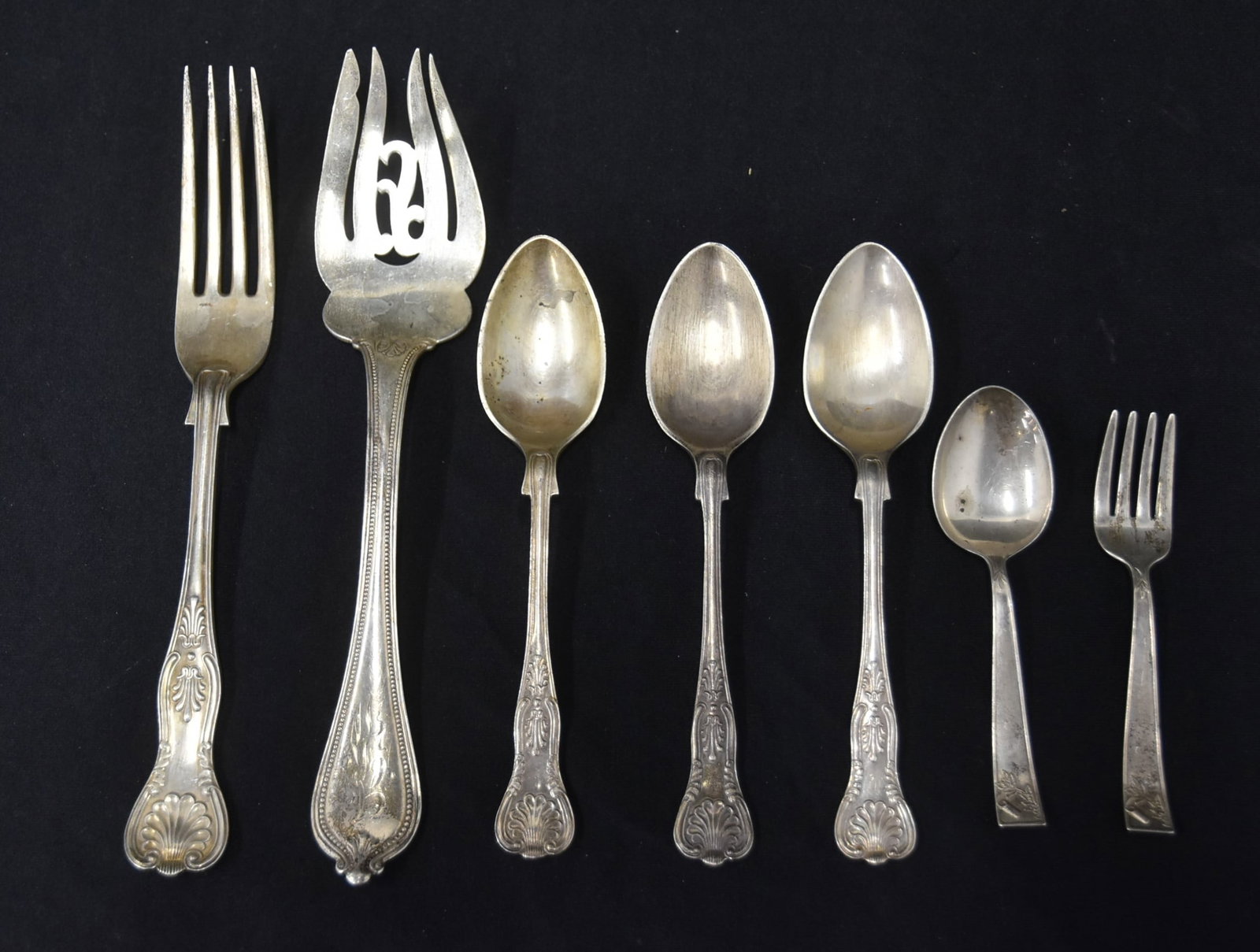 (7)pc STERLING SILVER UTENSILS - 3