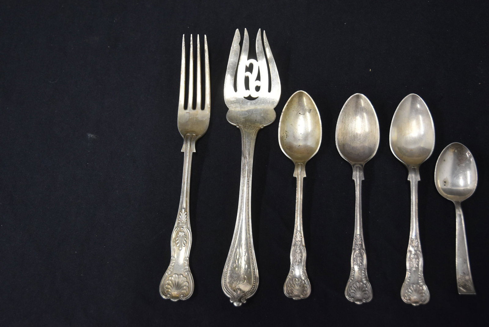 (7)pc STERLING SILVER UTENSILS - 4