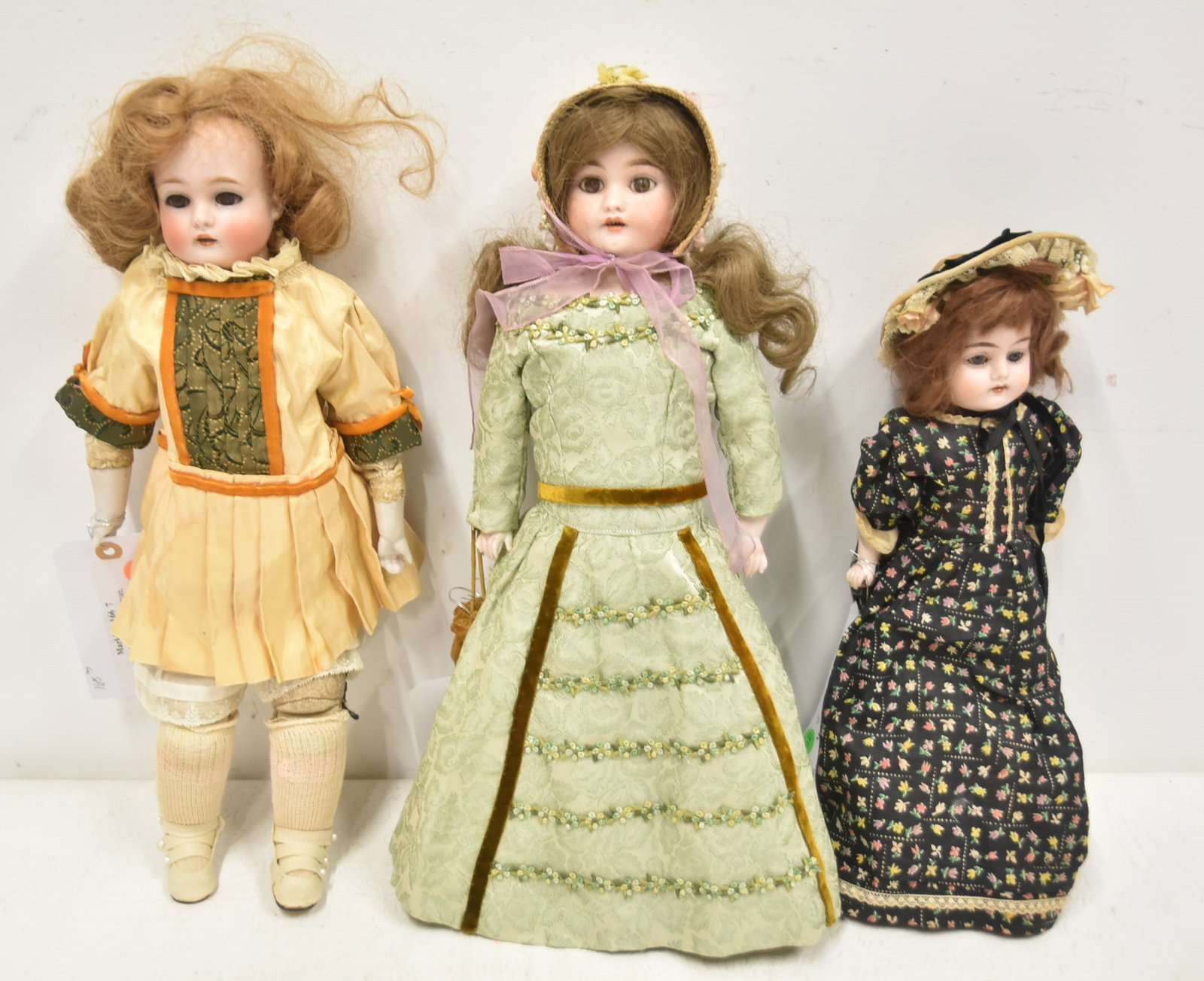 (3) ANTIQUE GERMAN BISQUE DOLLS (1 of 20)