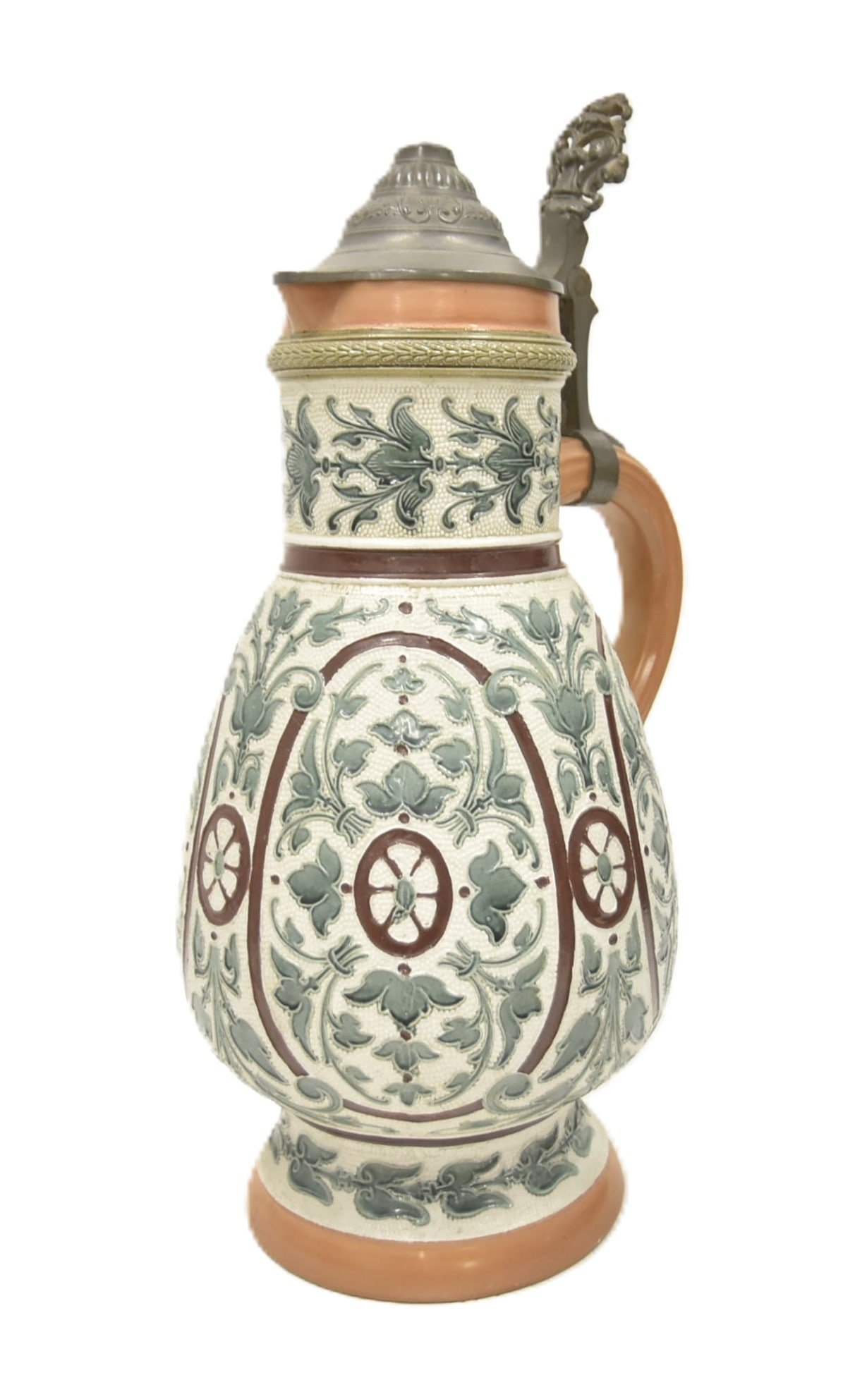 HR 246 GERMAN STONEWARE MASTER STEIN (1 of 13)