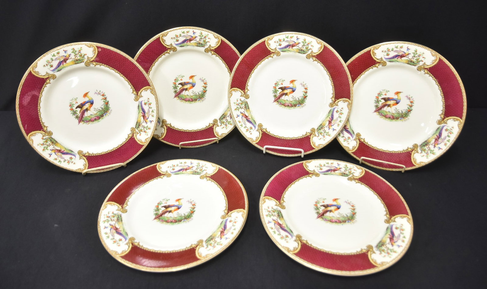 (6) MYOTT & SON CHELSEA BIRD PLATES (1 of 11)