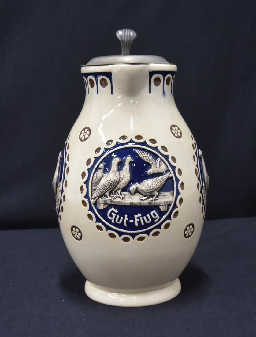 GERZ 3225 2 LITER PIGEON STEIN (1 of 12)