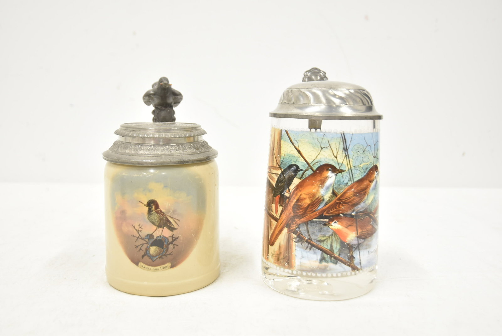 (2) GERMAN BEER STEINS - 2