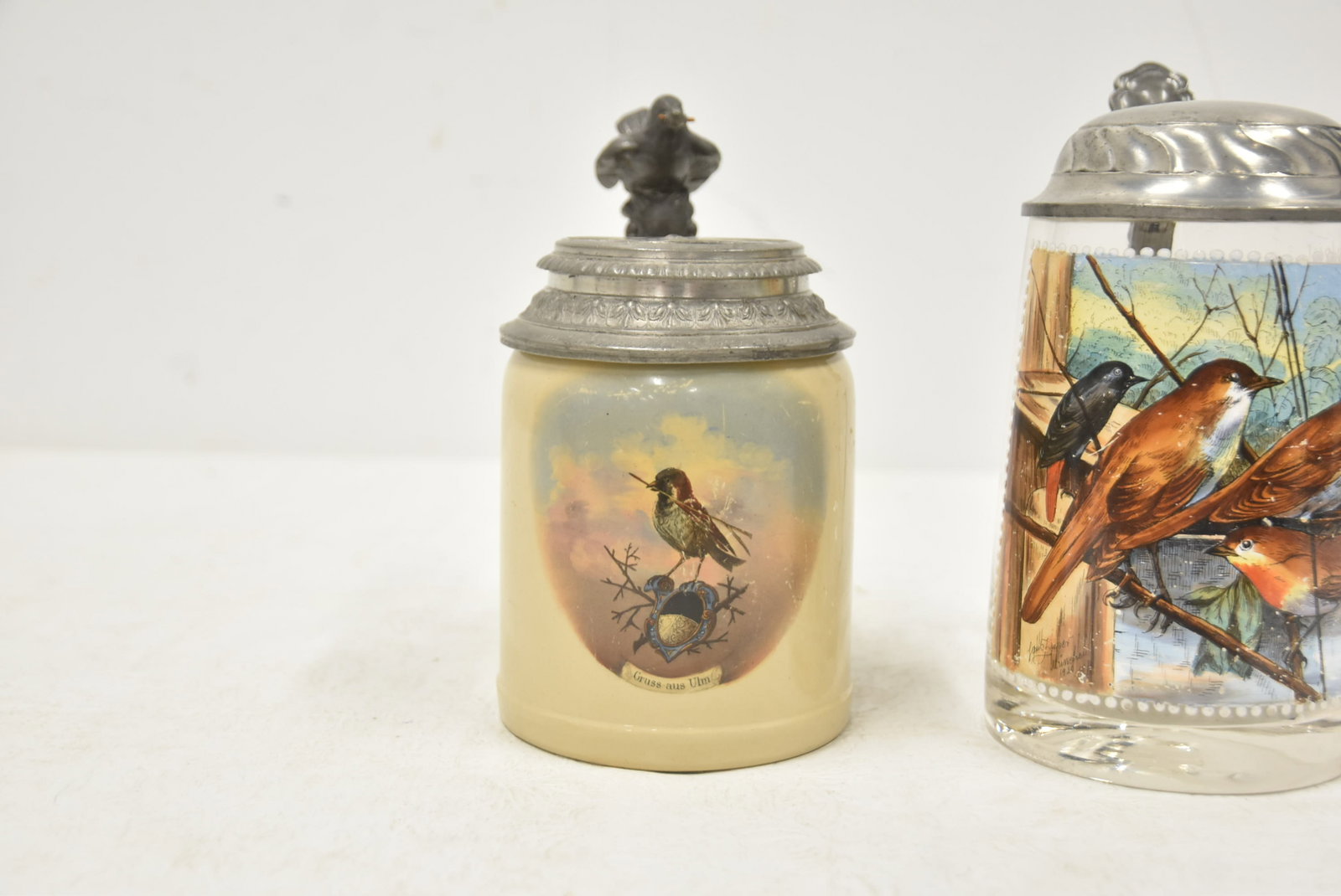 (2) GERMAN BEER STEINS - 3