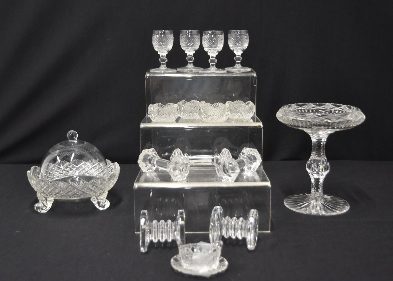 ANTIQUE CUT GLASS LOT (1 of 12)