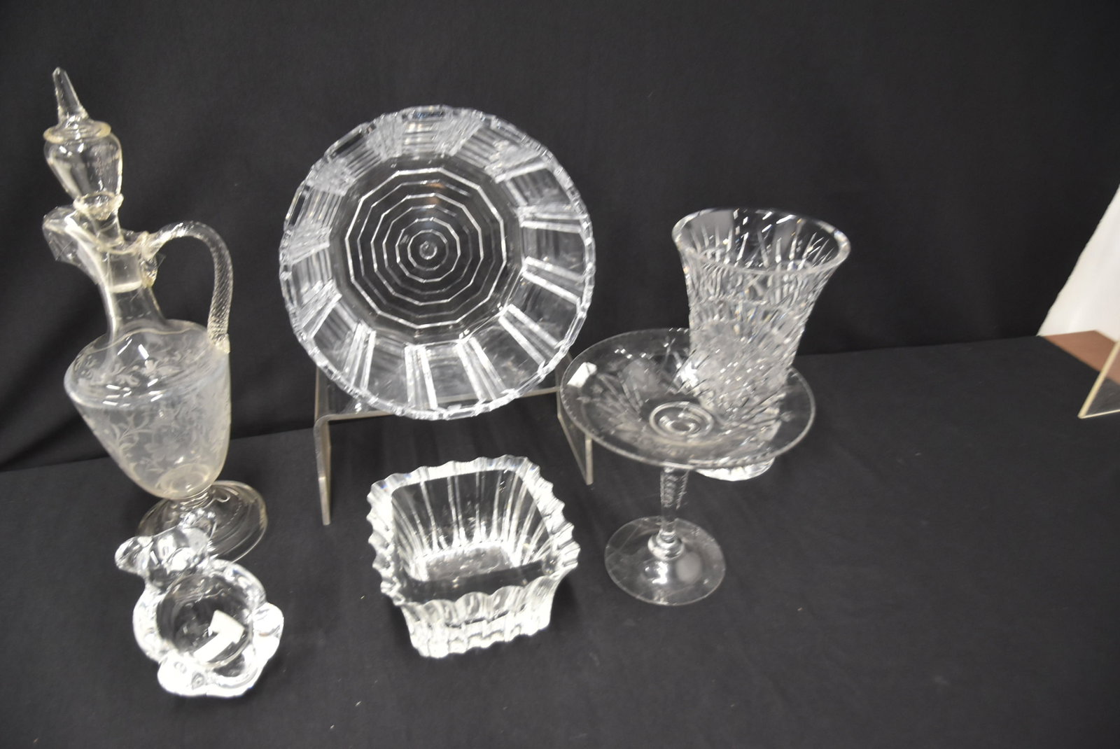 ASSORTED CRYSTAL LOT - 7