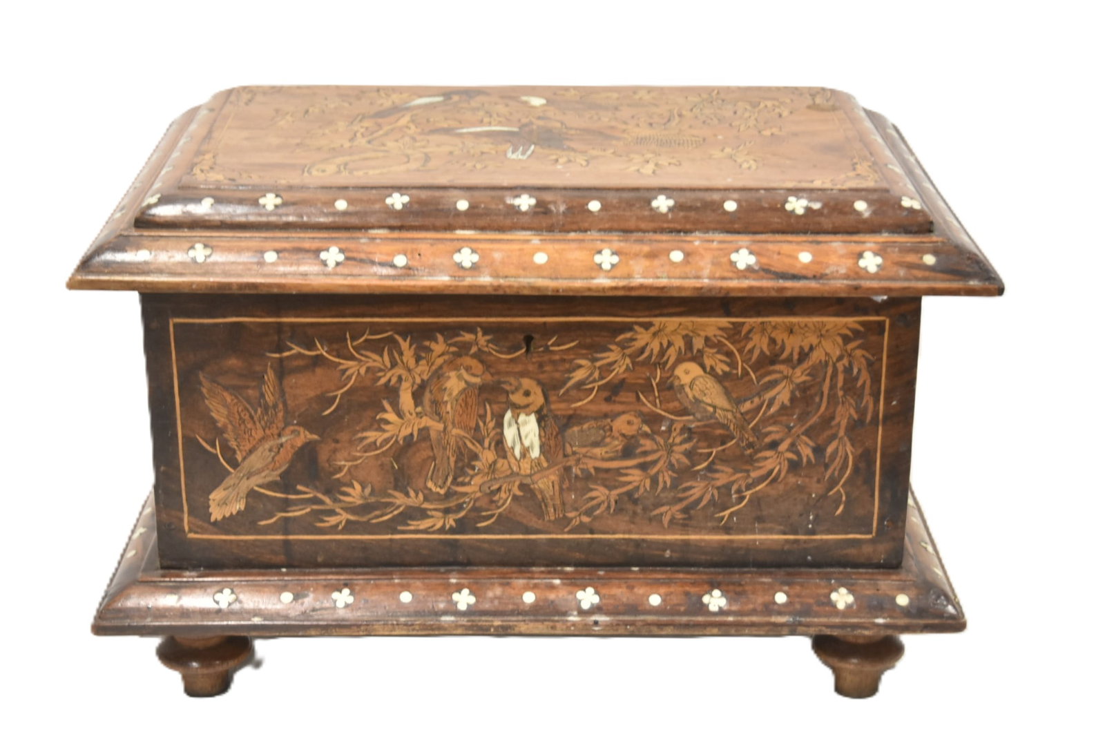 ANGLO AMERICAN LARGE INLAID BOX (1 of 10)