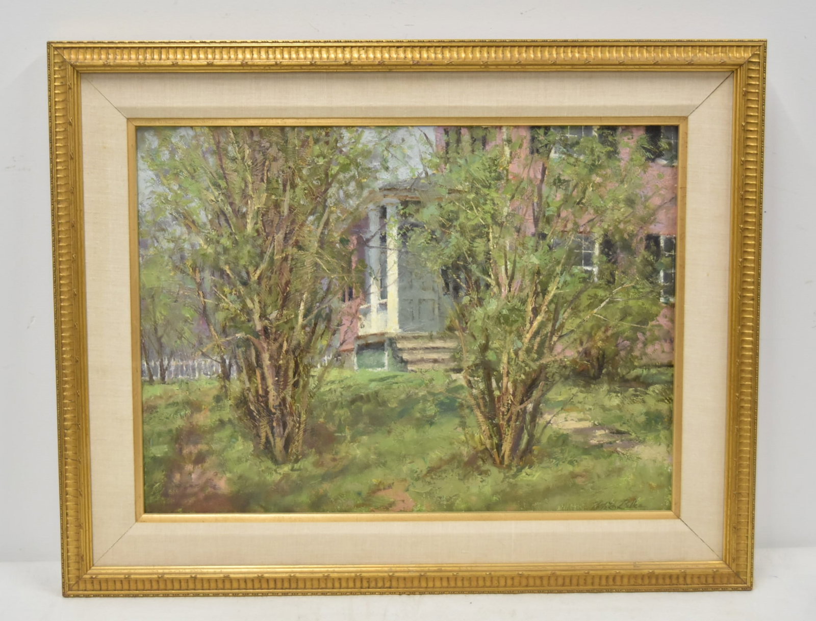 MITCH BILLIS , OIL BOARD TREES BEFORE HOUSE (1 of 10)