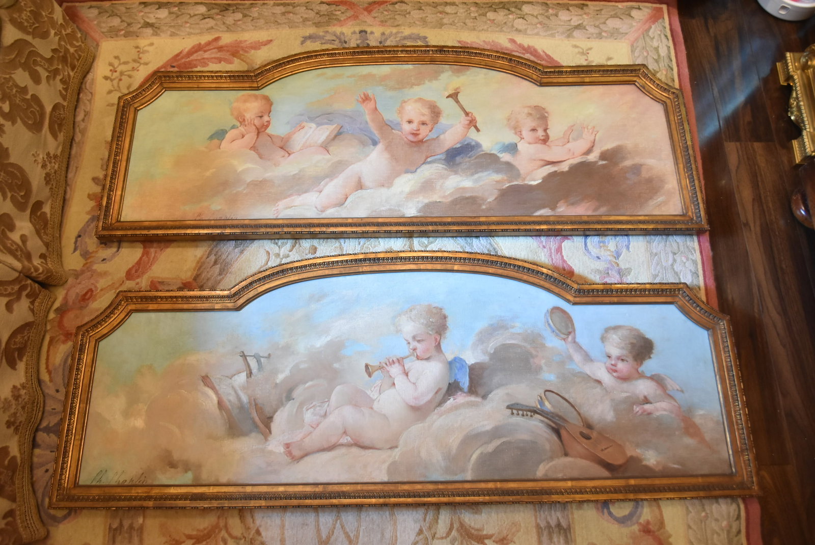 (Pr) CHARLES JOSHUA CHAPLIN DOORWAY PAINTINGS - 2