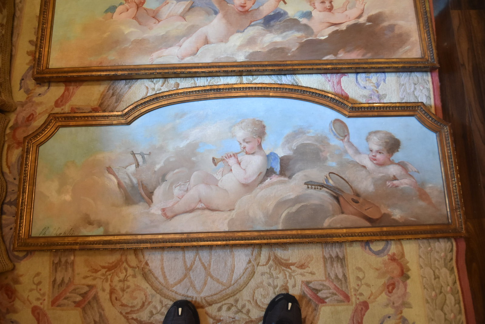 (Pr) CHARLES JOSHUA CHAPLIN DOORWAY PAINTINGS - 3
