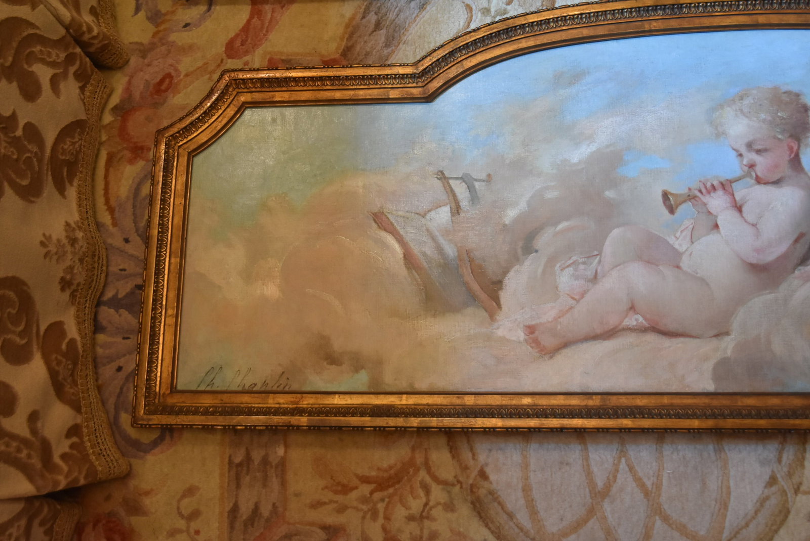 (Pr) CHARLES JOSHUA CHAPLIN DOORWAY PAINTINGS - 4