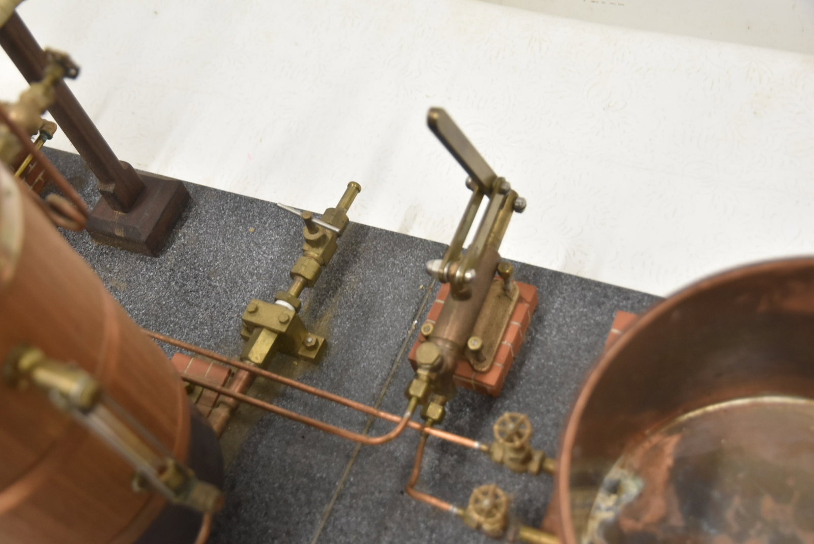 LARGE ENGINERED MODEL STEAM ENGINE & BOILER - 14