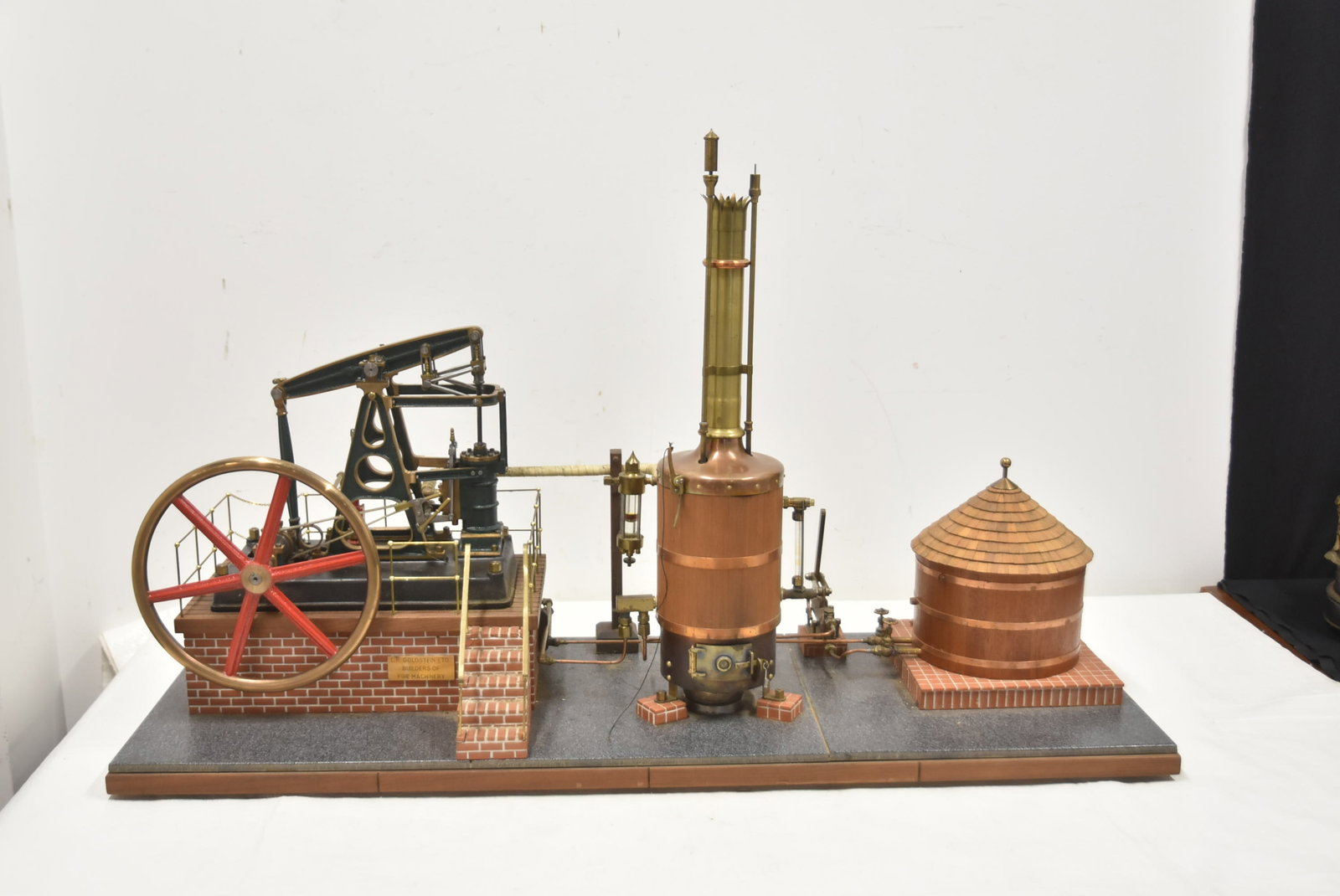 LARGE ENGINERED MODEL STEAM ENGINE & BOILER - 2