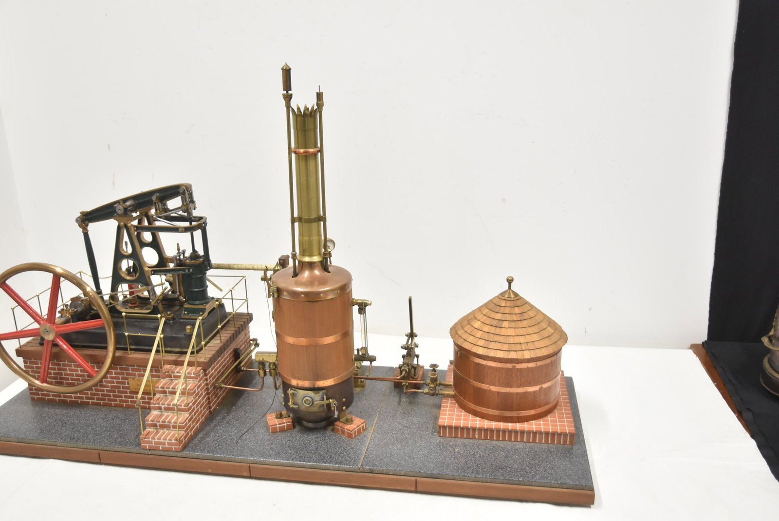LARGE ENGINERED MODEL STEAM ENGINE & BOILER - 9