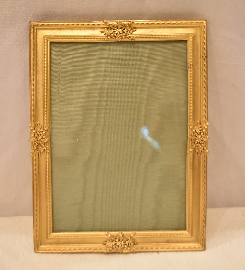 FRENCH GILT BRONZE PHOTOGRAPH FRAME (1 of 8)