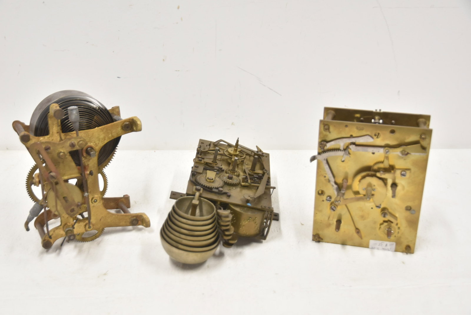 (3) ANTIQUE CLOCK MOVEMENTS - 3