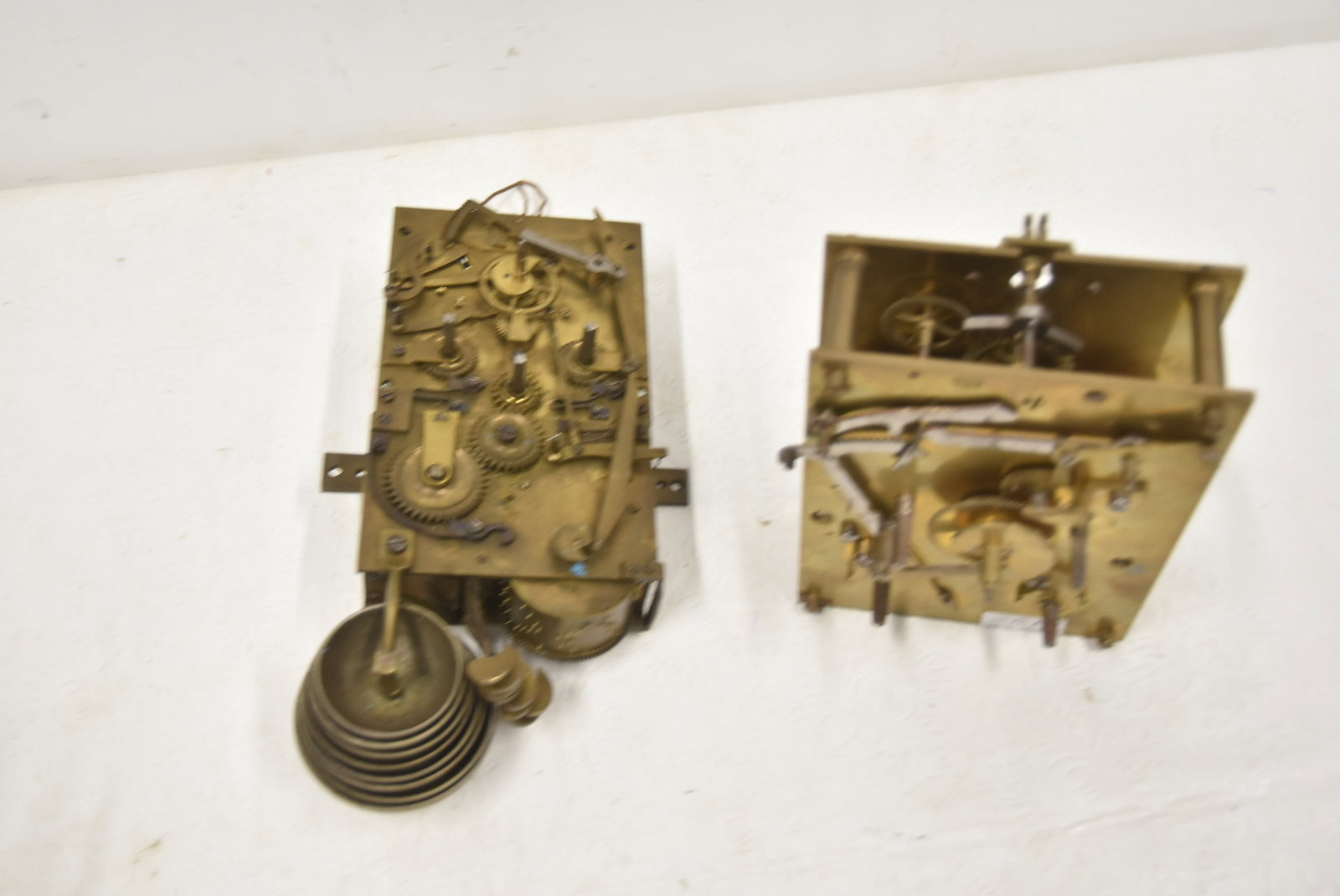 (3) ANTIQUE CLOCK MOVEMENTS - 7