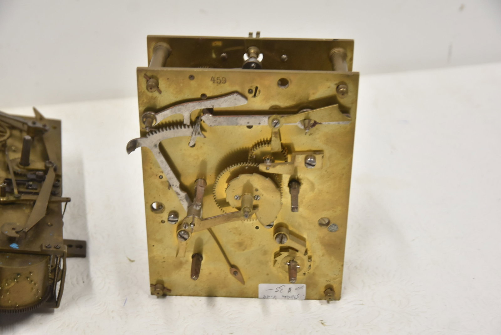 (3) ANTIQUE CLOCK MOVEMENTS - 8