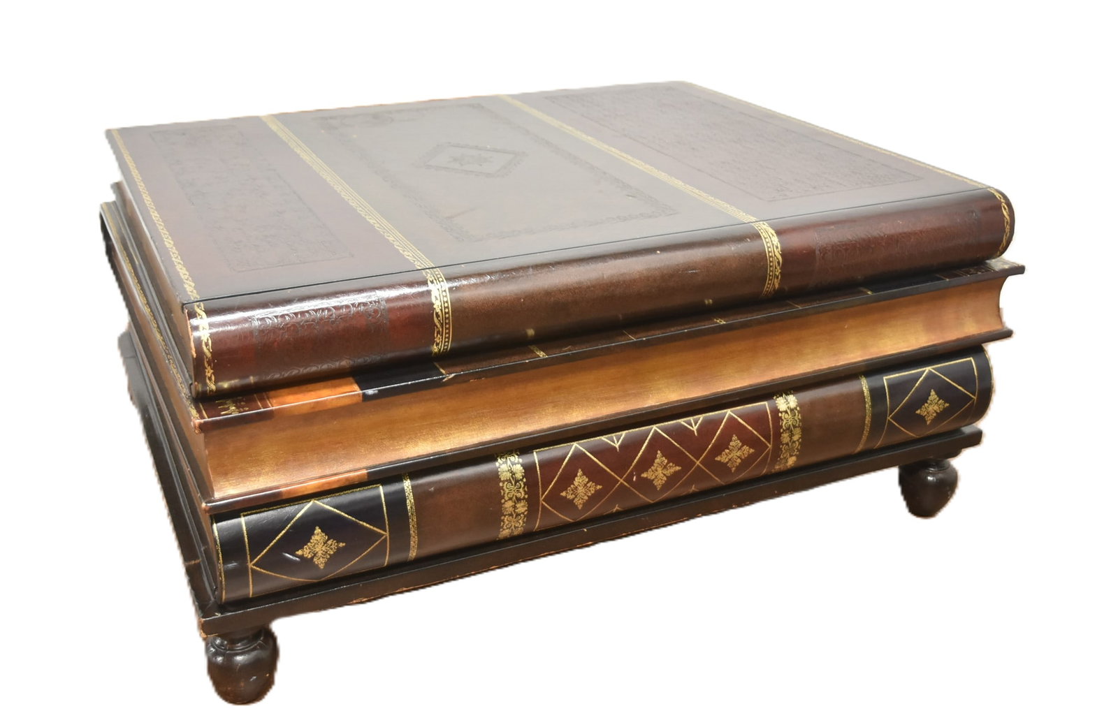 MAITLAND SMITH STACKED BOOK COFFEE TABLE (1 of 13)