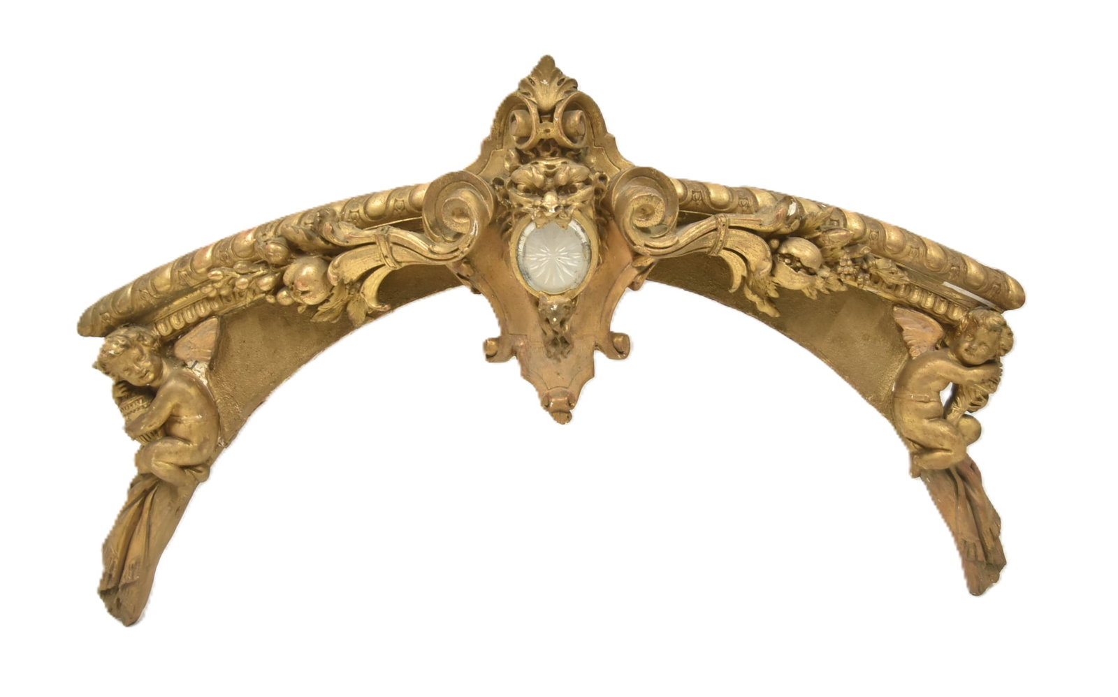 ANTIQUE GILT GESSO CARVED RELIC (1 of 11)