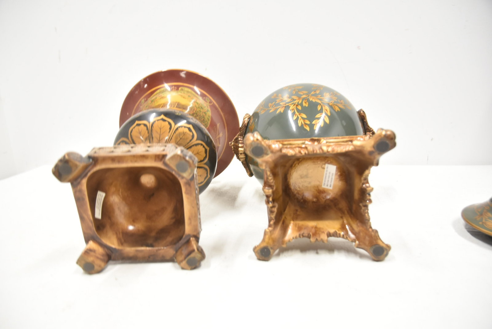 (2) DECORATIVE URNS - 11