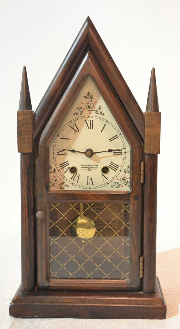 NEW ENGLAND CLOCK Co. MANTLE CLOCK 1974